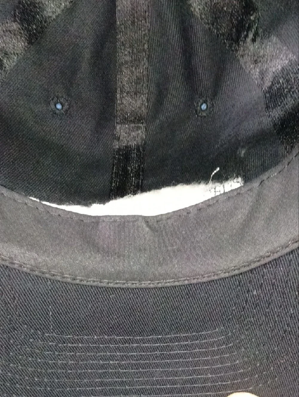 Vintage Baldwin Black Cap with White Embroidered Logo